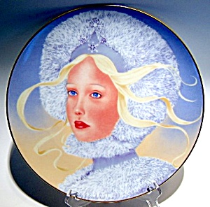 Princess Snowflake Collector Plate 1978