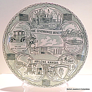 Eisenhower Museum Vintage Collector Plate