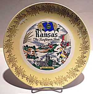 Kansas State Collector Vintage Plate