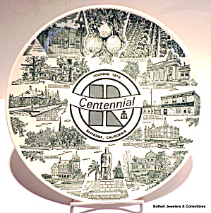 Riverside Centennial, California Collector Plate 1970