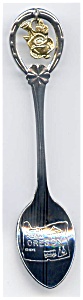 Oregon Rose Design Souvenir Spoon