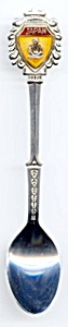 Japan Nickel Silver Souvenir Spoon