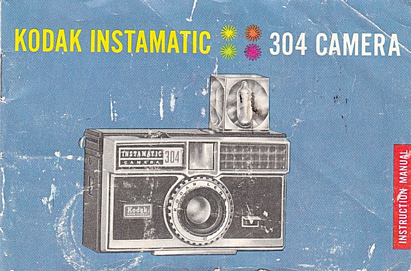 Kodak Instamatic 304 Camera - Downloadable E-manual