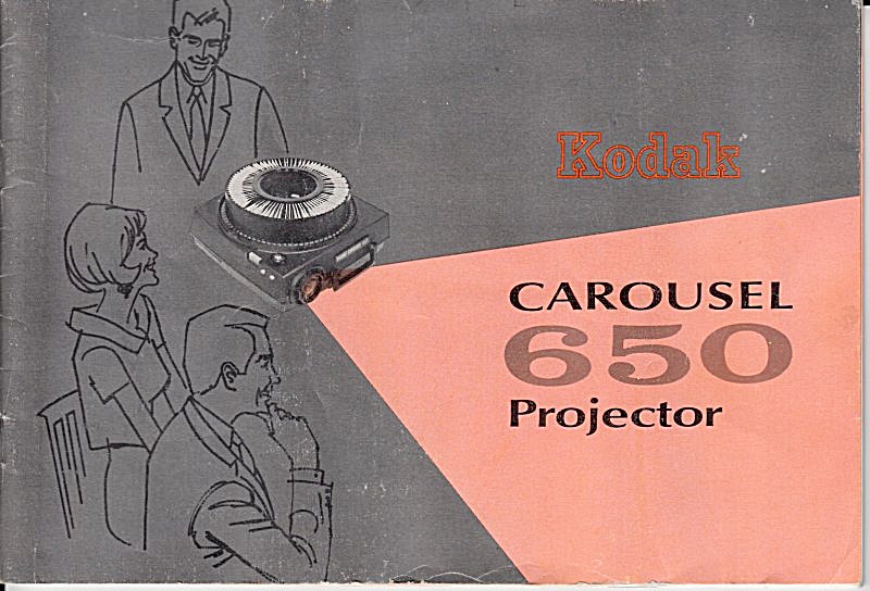Kodak Carousel 650 Projector - Downloadable E-manual