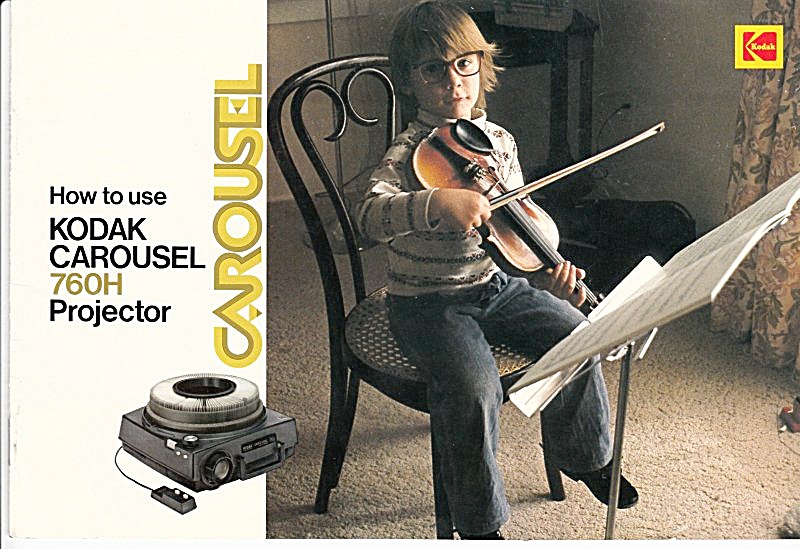 Kodak Carousel 760h Projector - Downloadable E-manual