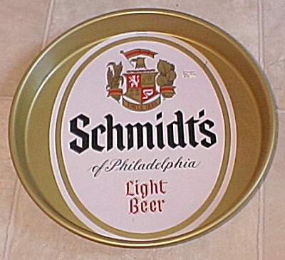Schmidt's Of Philadelphia Light Beer Tray