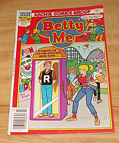 Archie Series: Betty And Me Comic Book No. 134a