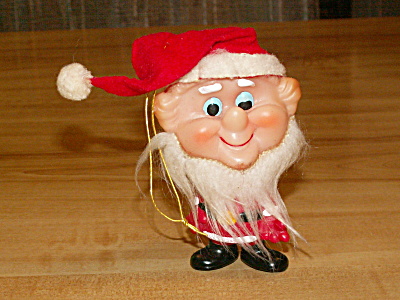 1950s/60s Ninohira Japan Elf Santa Claus Christmas Ornament Figure