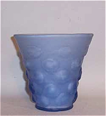 Consolidated Regent Blue 1154 Vase