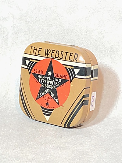 The Webster Star Band Corona Ribbon Tin