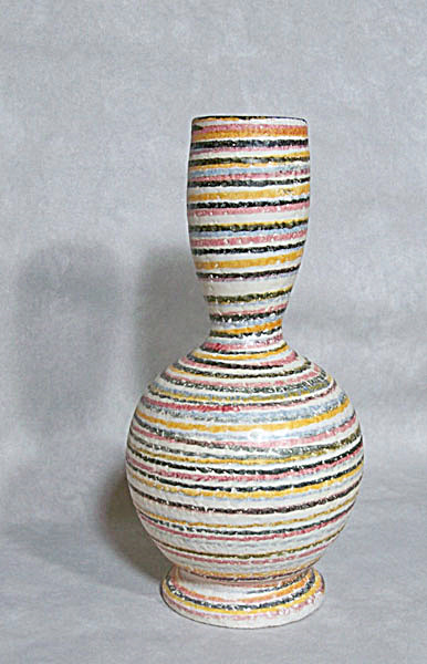 Italian Raymor Era Egyptian Bottle Vase