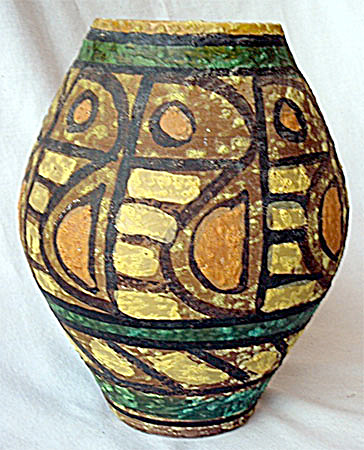 Bitossi Bagnoli Brutalist Wide Fish Vase