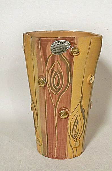 Toscany Empoli Tree Bark Vase