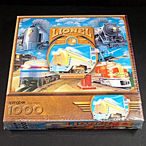 Lionel Electric Trains Springbok Jigsaw Puzzle Sealed
