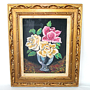 Carved Wood Gilt Picture Frame 22 By 26 Inches