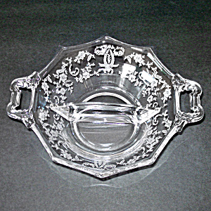 New Martinsville Prelude Divided Relish Bowl