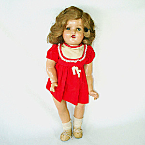 1940s Composition 18 Inch Walker Doll