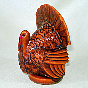 Gurley Thanksgiving Large Turkey Figural Candle