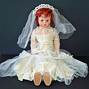 Betty Beautiful Bride Doll In Original Box 1957