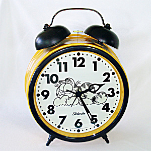 Garfield Jumbo 1978 Alarm Clock 17 Inches
