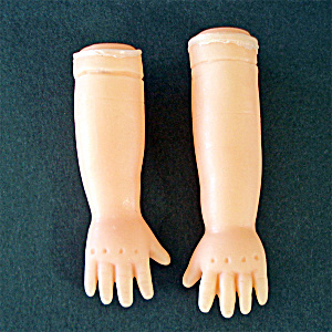 Soft Plastic Arms For Doll Crafting 2.5 Inch