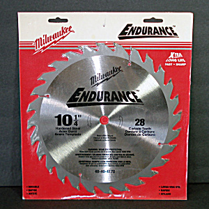 Milwaukee Endurance 10.25 Inch 28t Circular Saw Blade