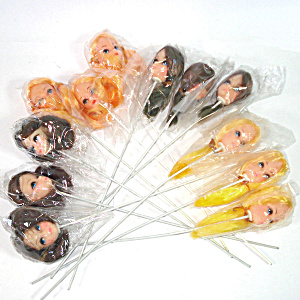 Assortment 12 Fashion Doll Heads For Dollmaking Crafts