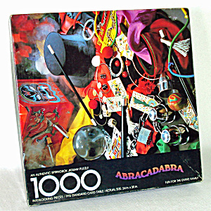 Abracadabra Springbok Magic Magician 1000 Piece Jigsaw Puzzle