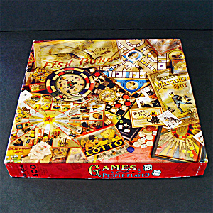 Games People Played Springbok Jigsaw Puzzle