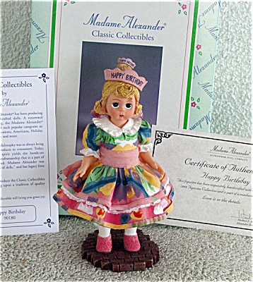 1999 Madame Alexander Happy Birthday Wendy Figurine