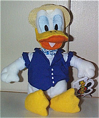 Disneyland Mousketoys Quartet Donald Bean Bag 1999-2000
