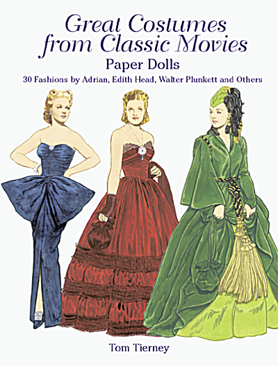 Great Costumes From Classic Movies Paper Dolls, Tierney
