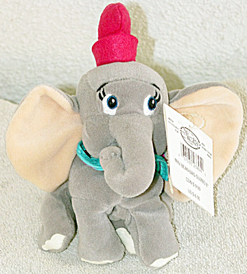 Disney Store Dumbo Mini Bean Bag Without Feather