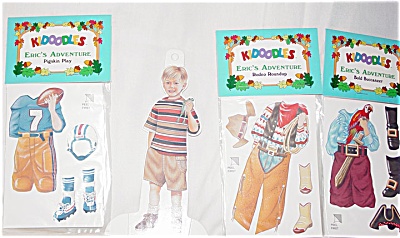 Peck Aubry Eric's Adventure Paper Doll Set 1997