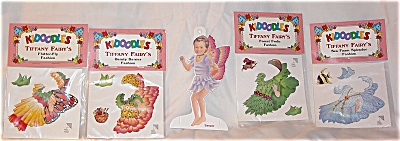 Peck Aubry Tiffany Fairy Kidoodles Paper Doll Set