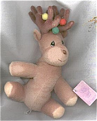 Tender Tails Reindeer Precious Moments Bean Bag 1998