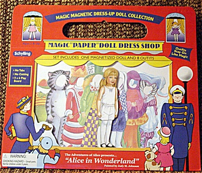 Schylling Magicloth Alice Paper Doll 2003-04