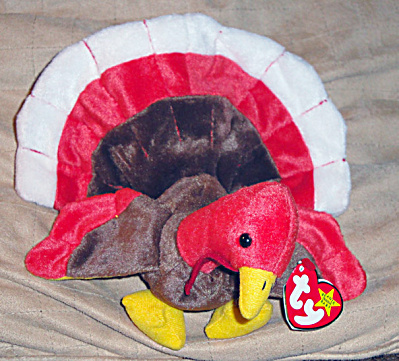 Ty Gobbles The Turkey Beanie Baby 1997-1999
