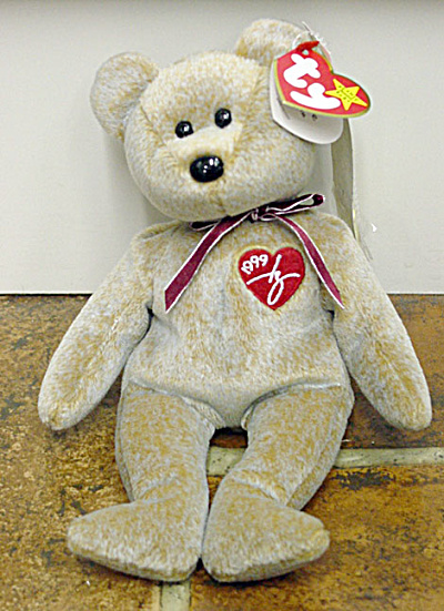 Ty 1999 Signature Teddy Bear Beanie Baby