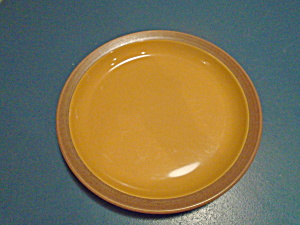 Dansk Blt Pottery Orange Dinner Plates