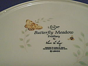 Lenox Butterfly Meadow Fritillary Dinner Plate