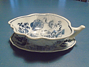 Blue Danube Lipper And Mann Leaf Dish And Small Tray