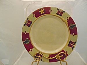St. Nicholas Square Happy Trail Holiday Dinner Plate(S)