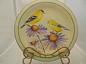 Lenox Summer Greetings Goldfinch Salad Plate