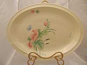 Wedgwood Camellia Platter Made In 1984 Antique