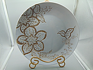 Anthropologie Bird And Flower Dinner Plate(S) New W/tags