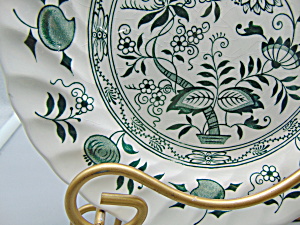 Wood And Sons Old Vienna Salad Plate(S) Green Onion