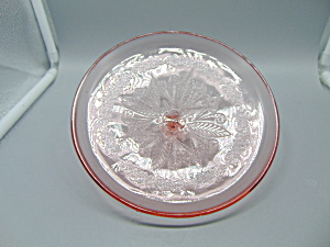 Jeannette Adam Pink Depression Glass Cover For Large Serving Bowl