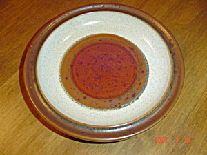 Denby Potters Wheel Rust Salad Plates