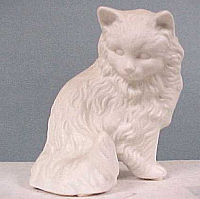 Goebel Matte White Persian Cat